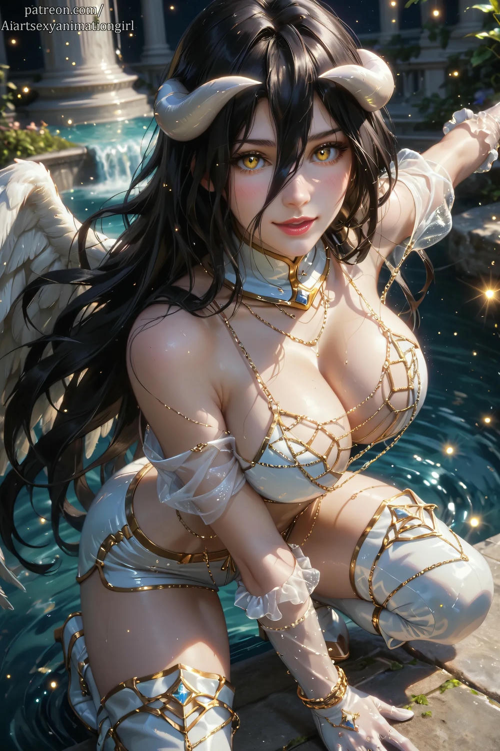 ★Patreon★ 😈Albedo🪽Halloween Angel