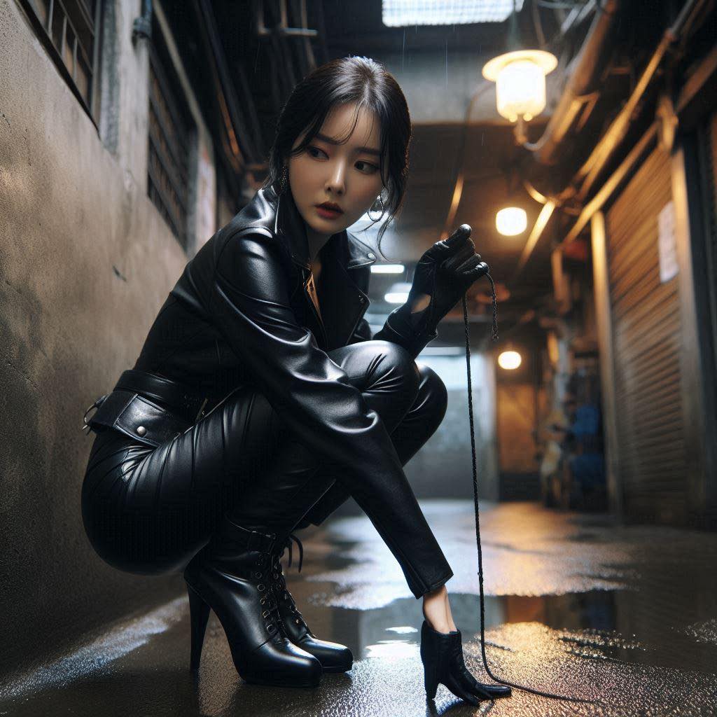Female undercover investigator