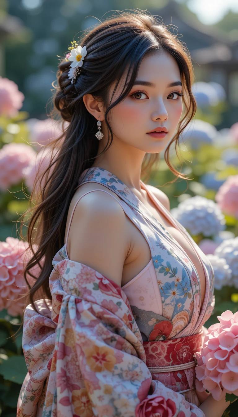 Are the flowers big or am I big?