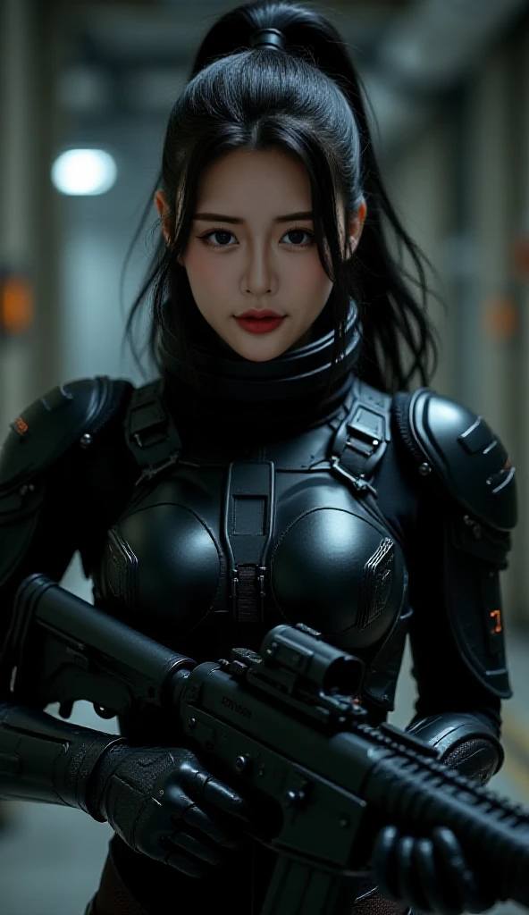 黯黑女士兵