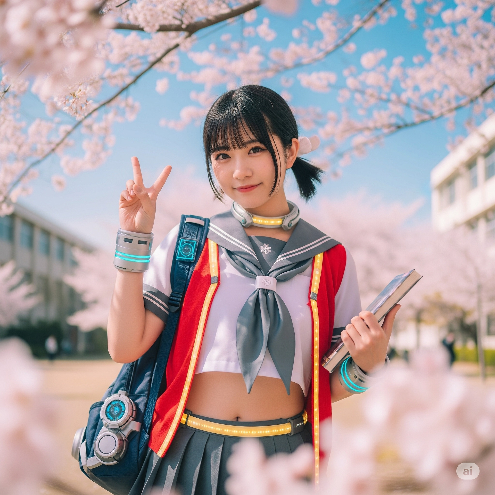 未來風格的制服