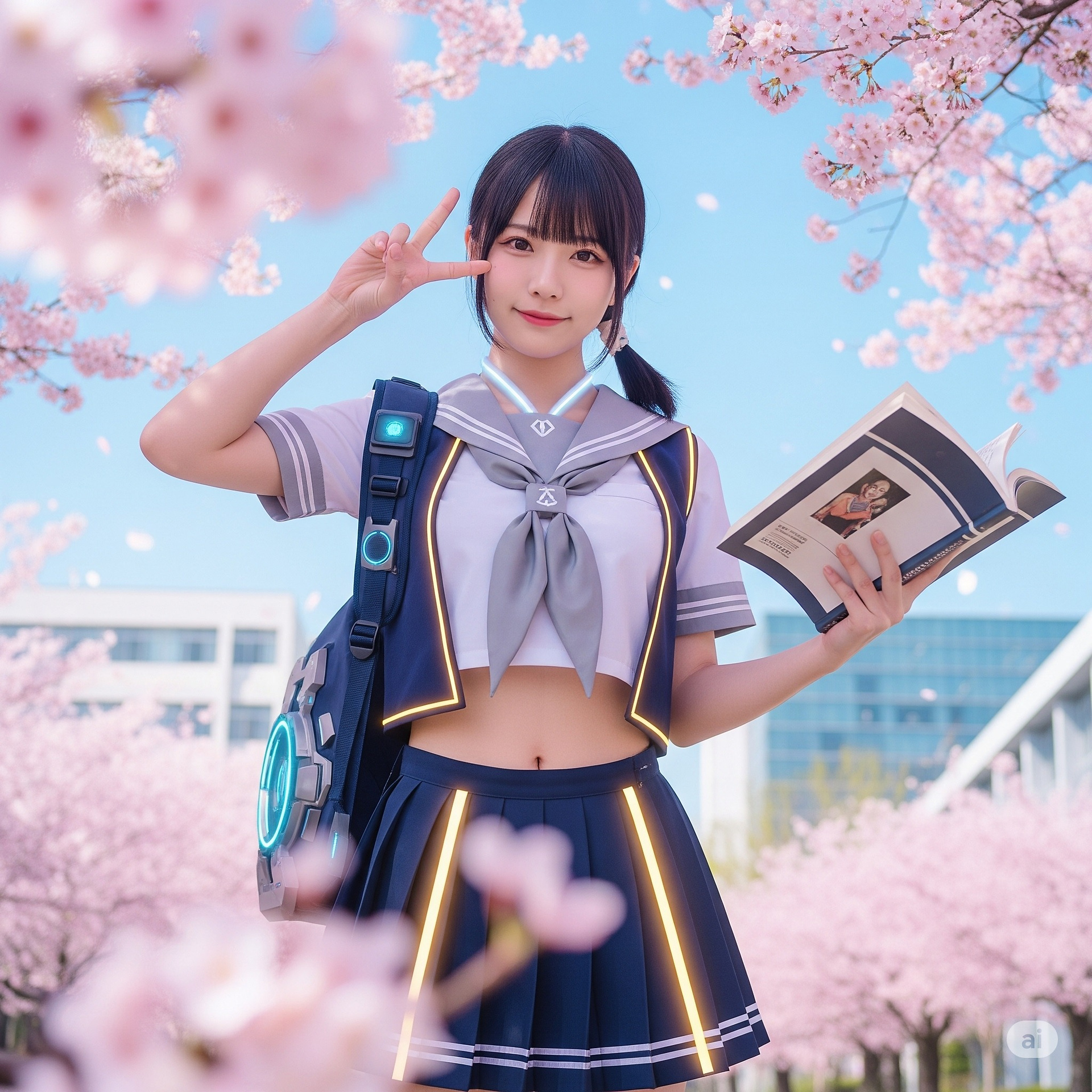 未來風格的制服