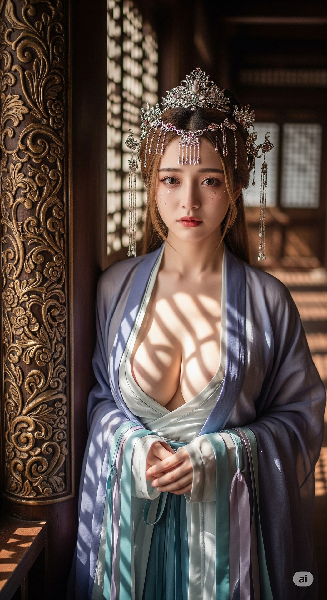混血古裝妹子