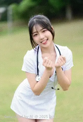最美的瞬間#2 護士裝台女