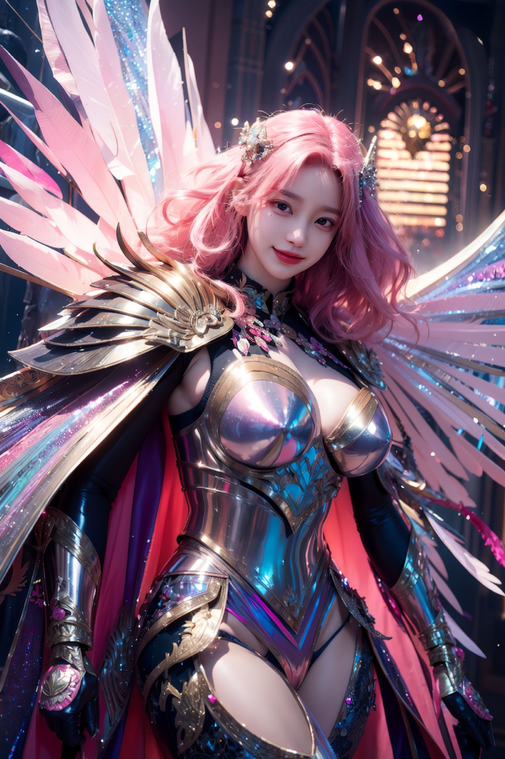 虹彩女武神