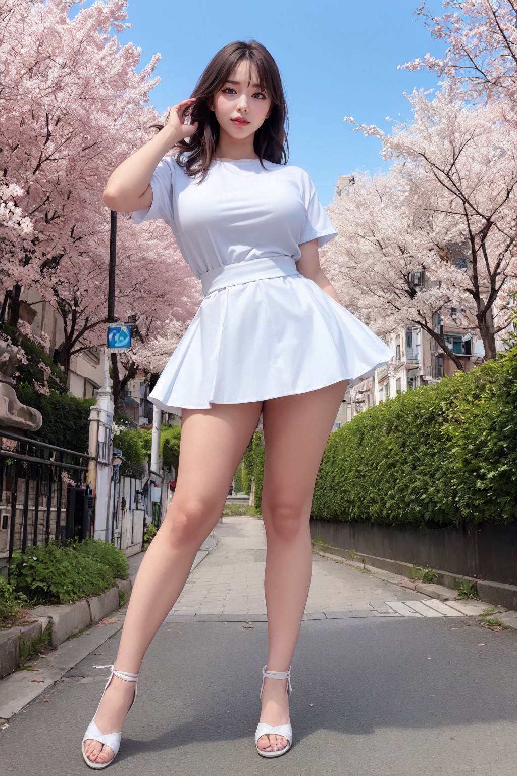 花襯美女