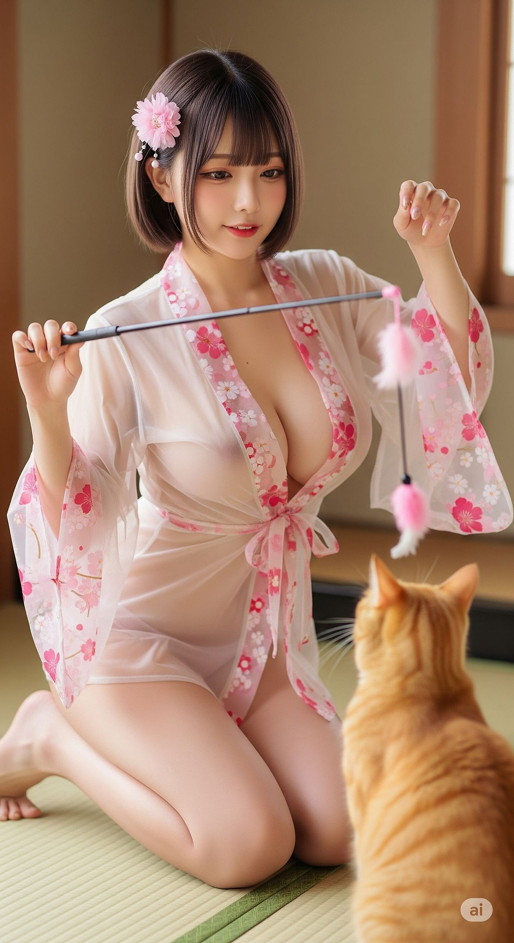 櫻花和服