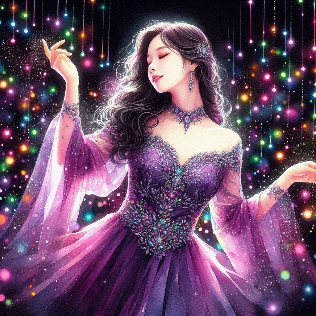 一顆耀眼閃亮的星