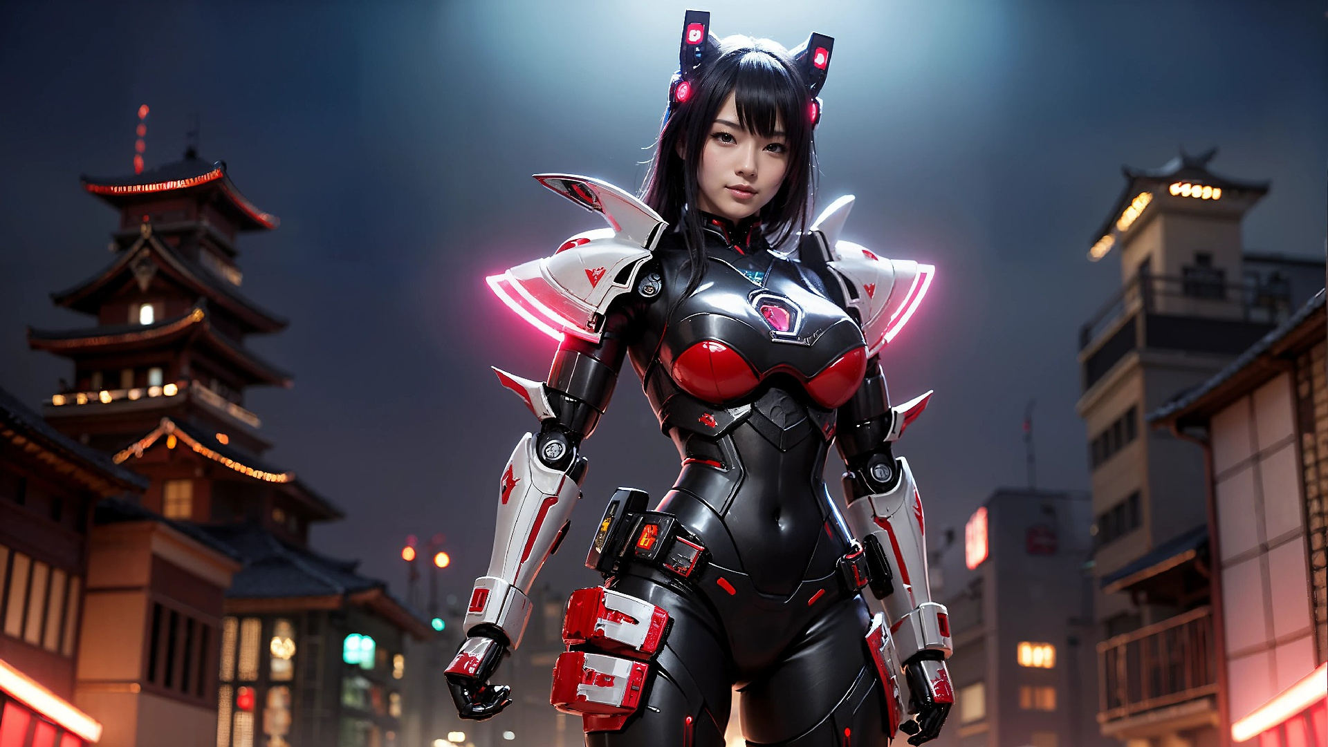 Cyberpunk Ninja Assassin