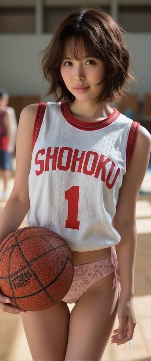 A girl who wants to play
