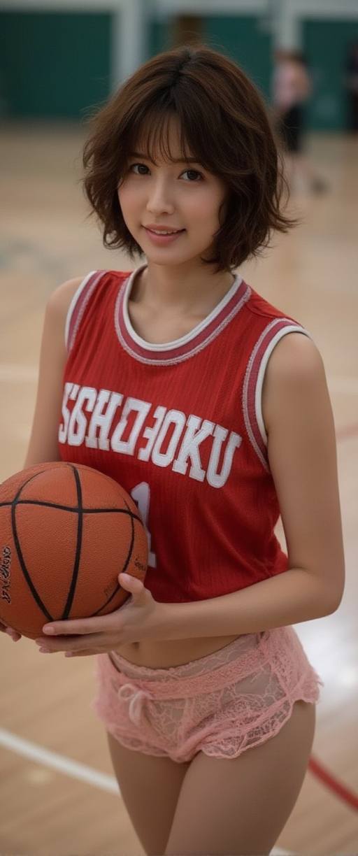 A girl who wants to play