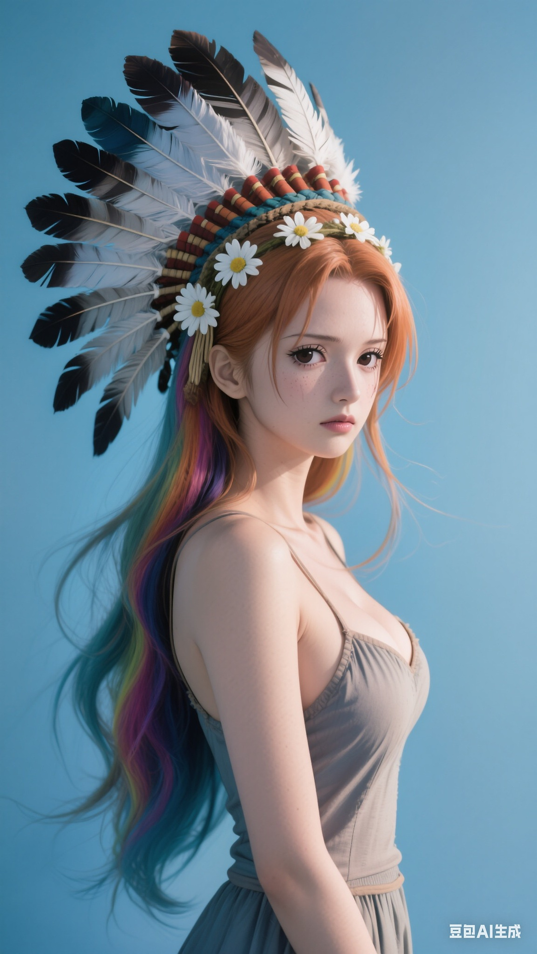 Native American Feather Headgear