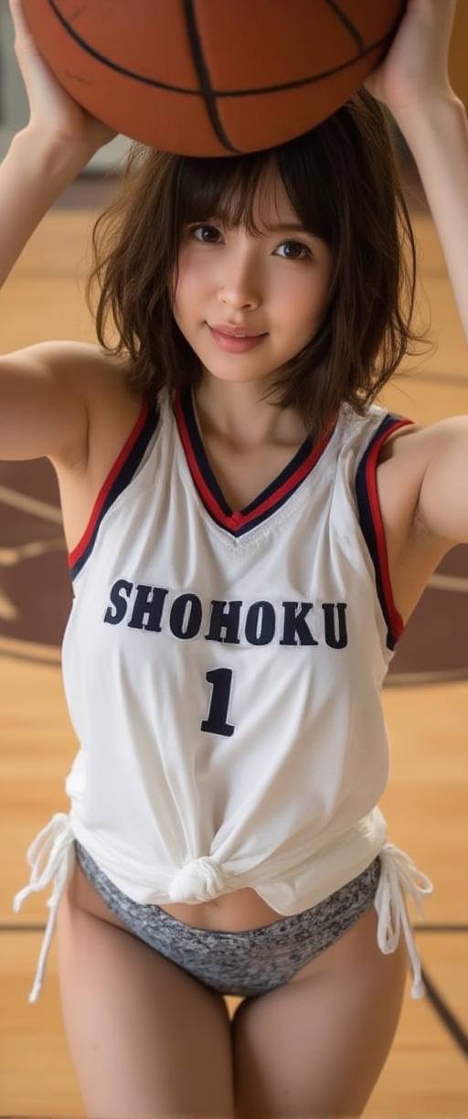 A girl who wants to play