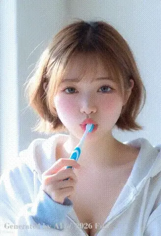 Youthful Love First Love # 5 Girl Who Loves Brushing Her Teeth Doesn't Spoil