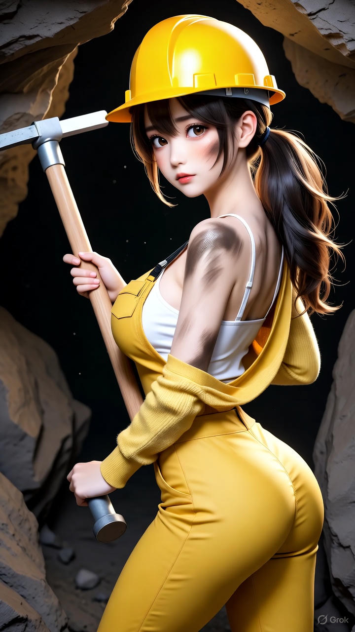 Female Miner