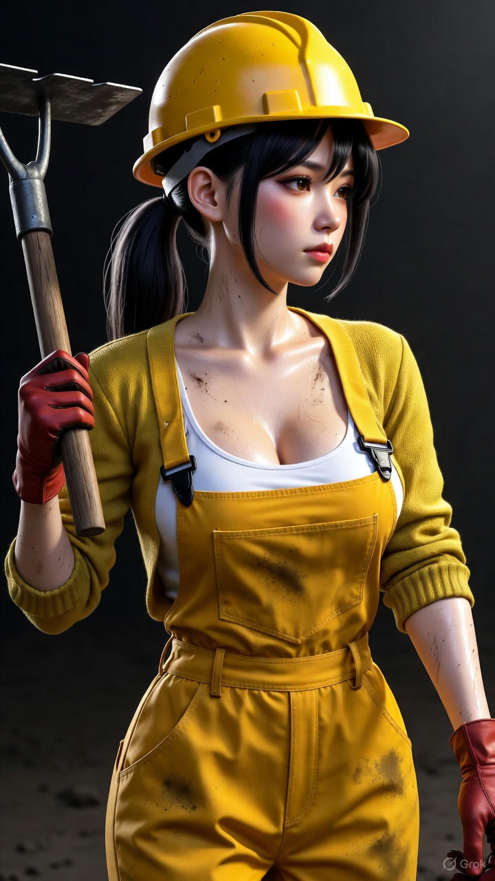 Female Miner