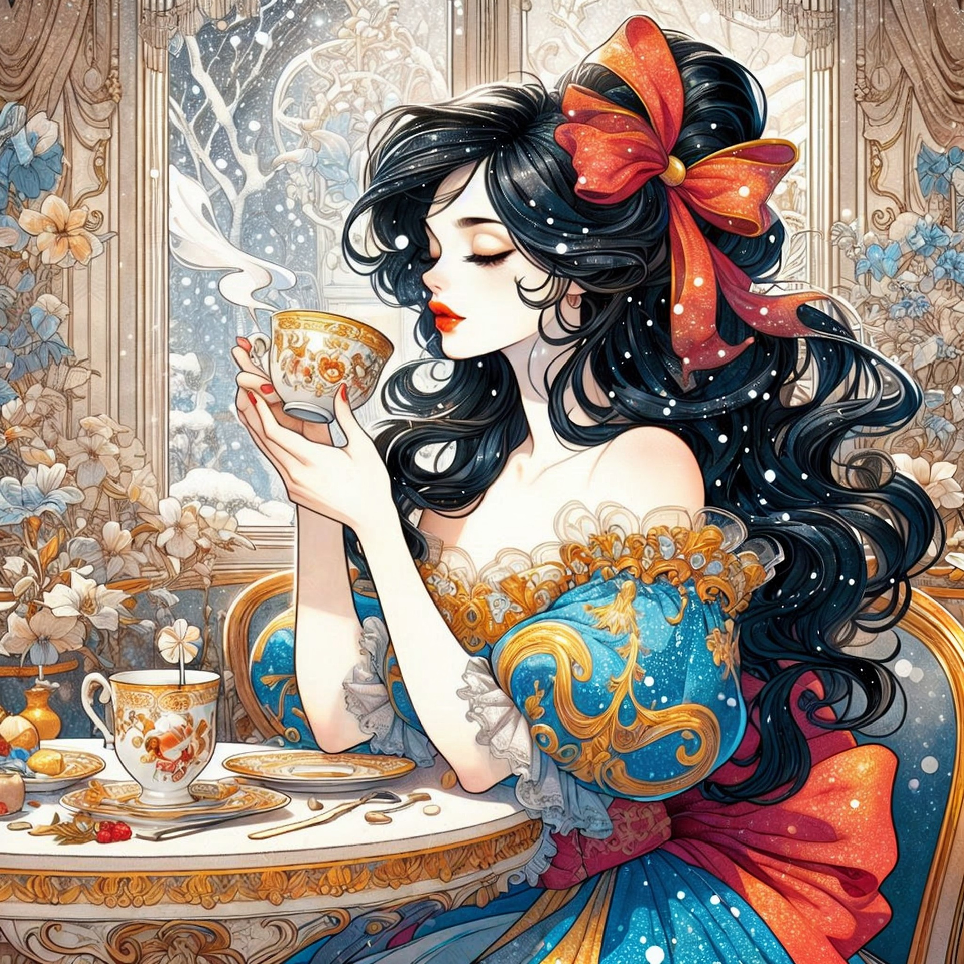 Mucha & Rococo Princess Edition