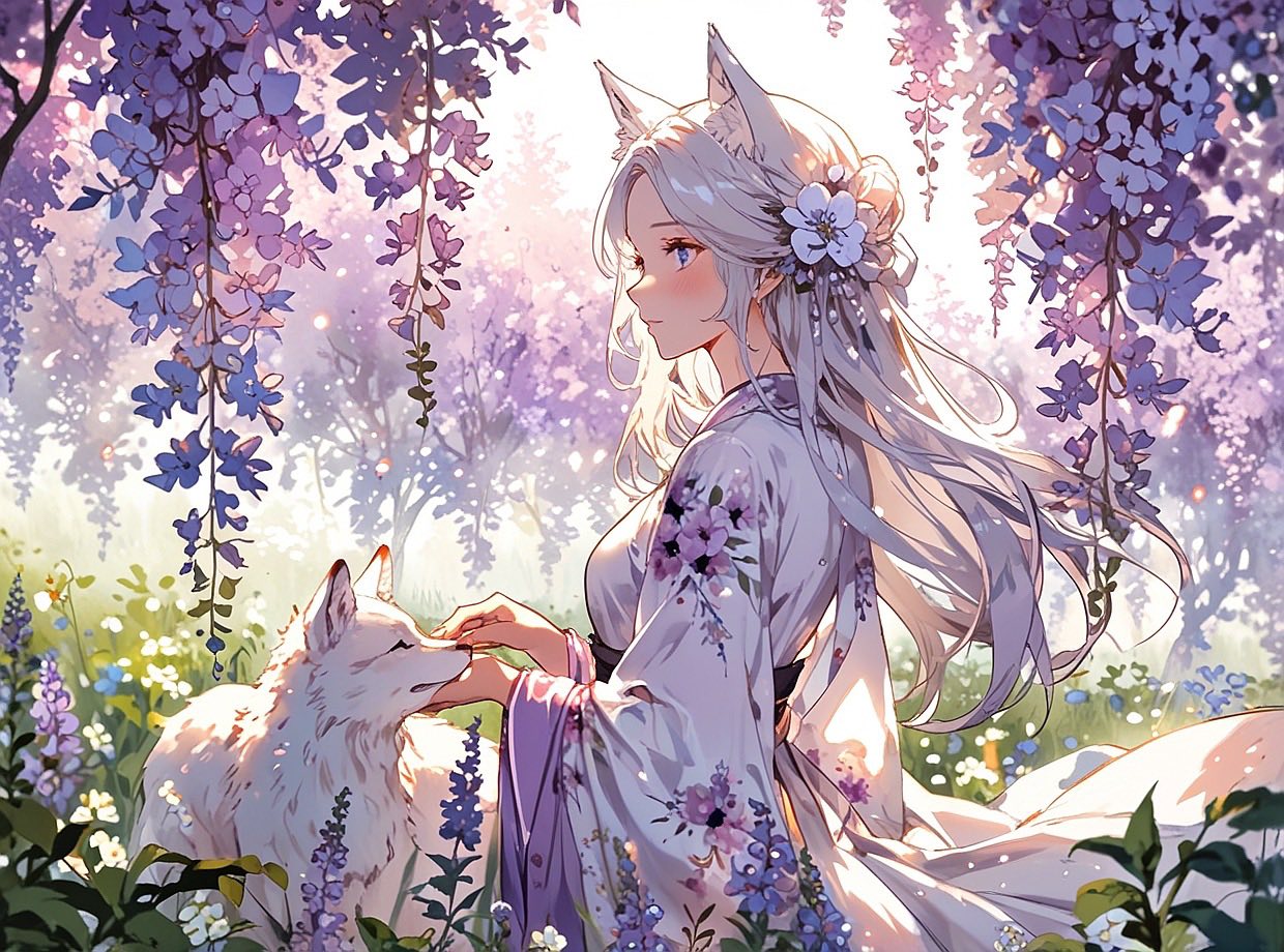 Love. Floral Series - Lilac