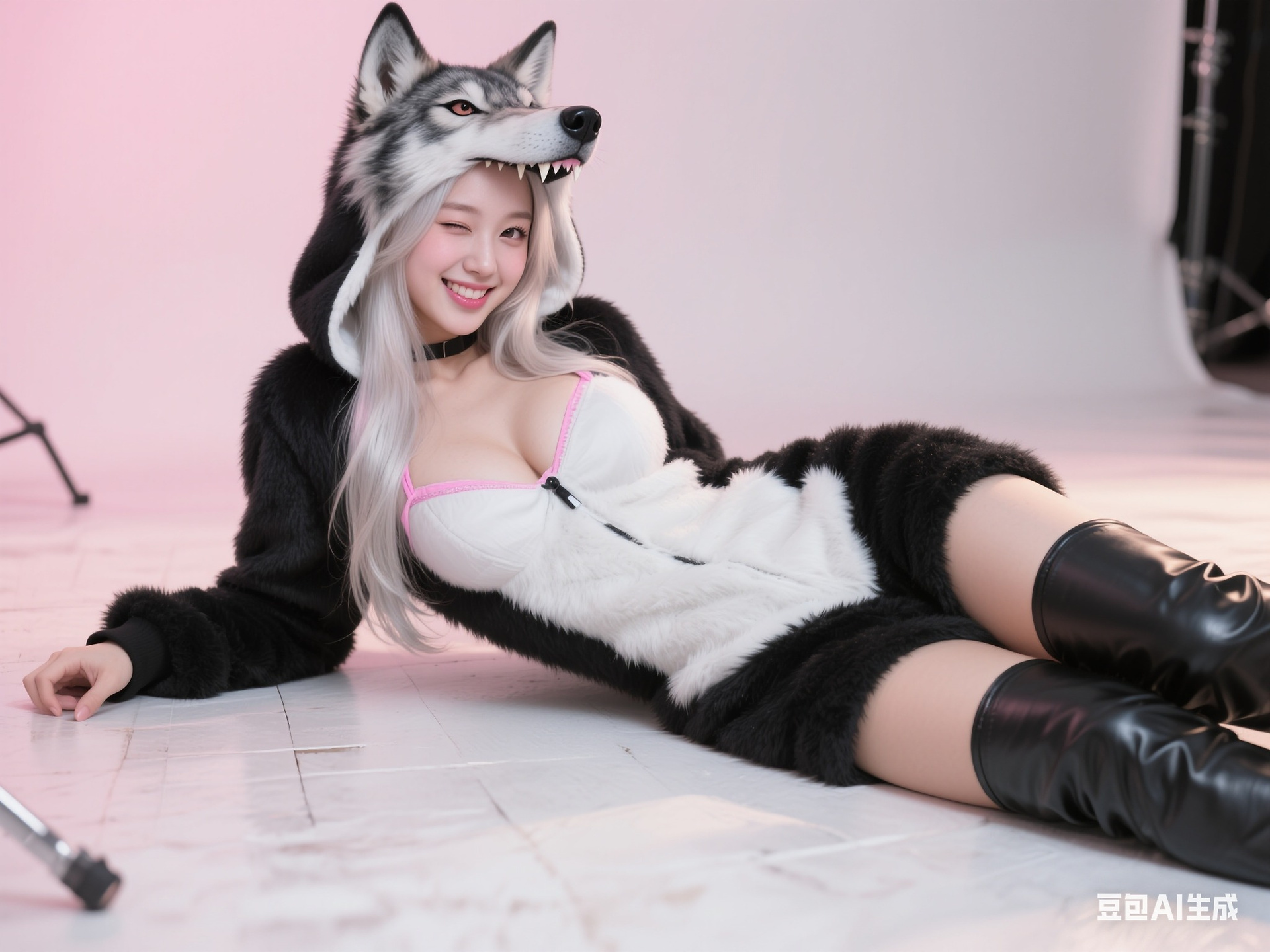 Plush Wolf Clothes