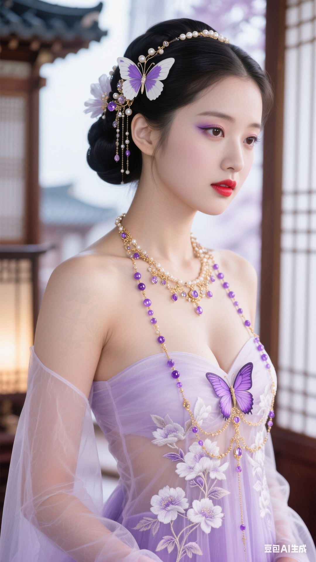 Butterfly hair accessories