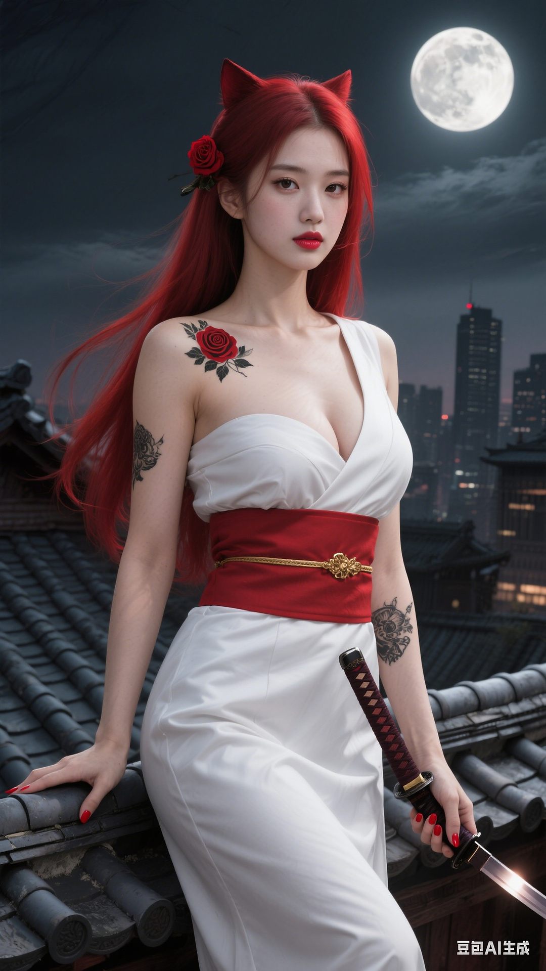 White Kimono Robe