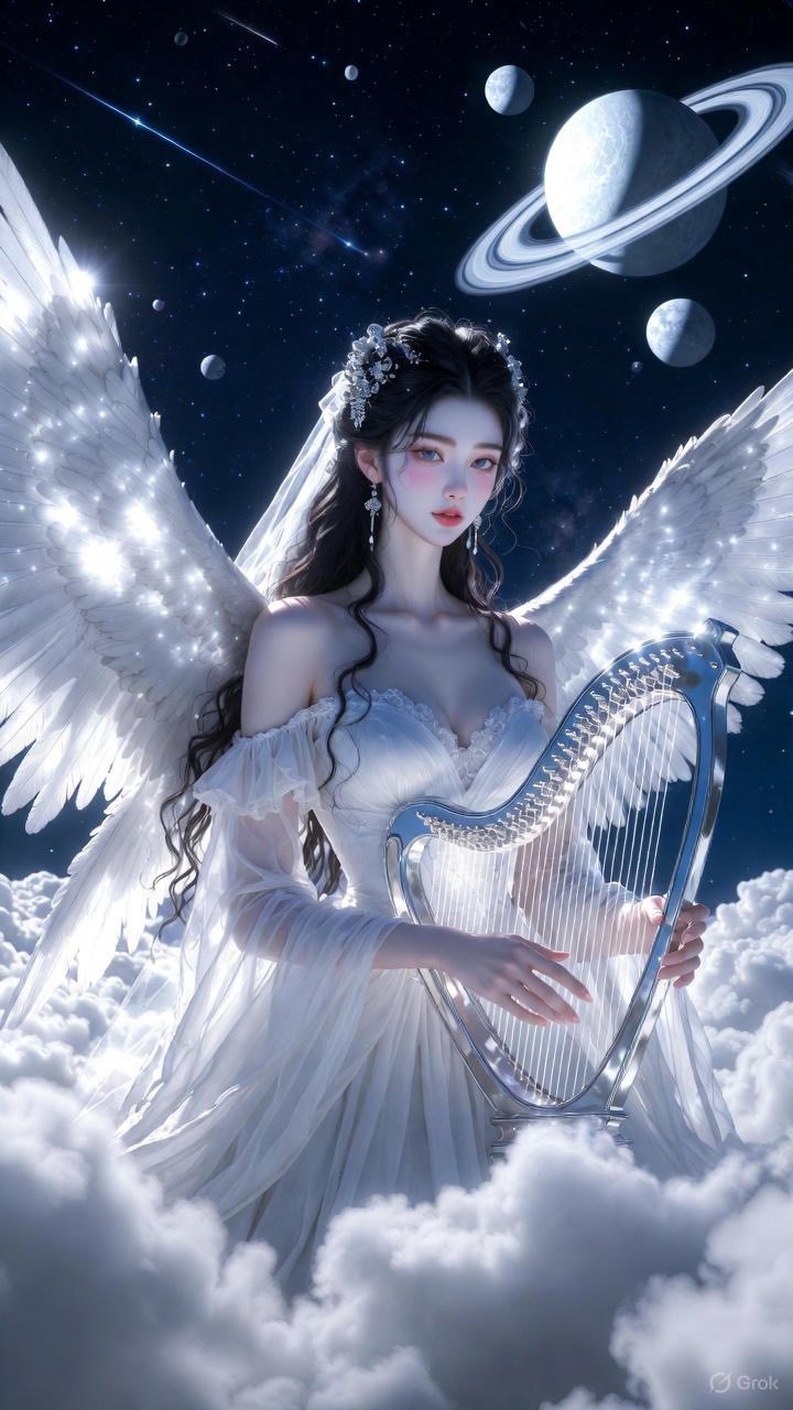 I wear moonlight clothes