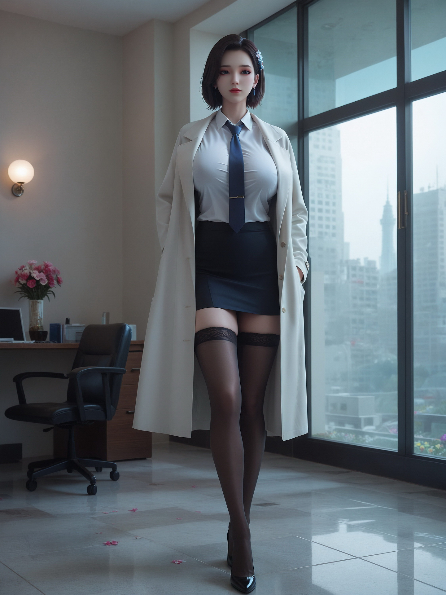 Three Body Female Lawyer