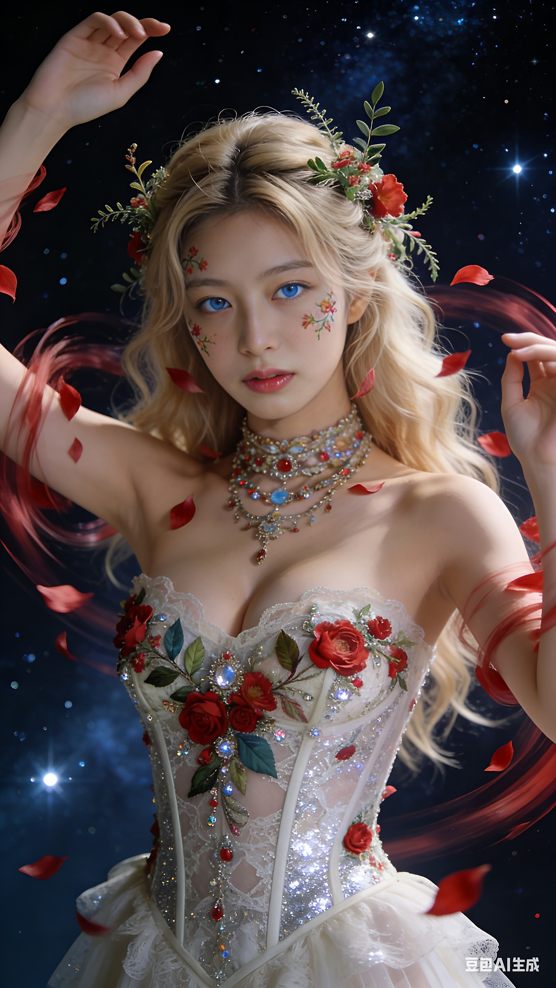 Floral Makeup