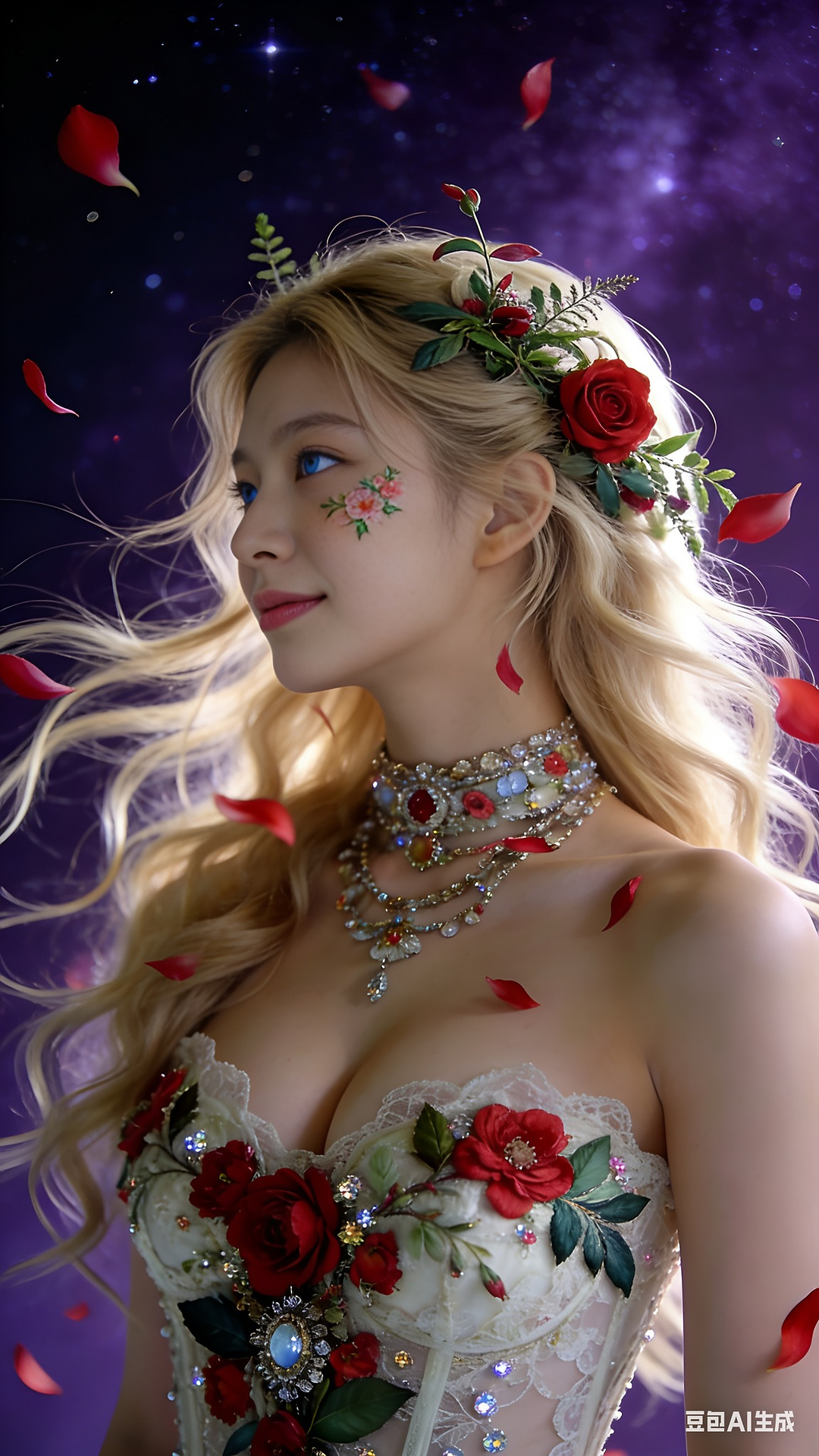 Floral Makeup