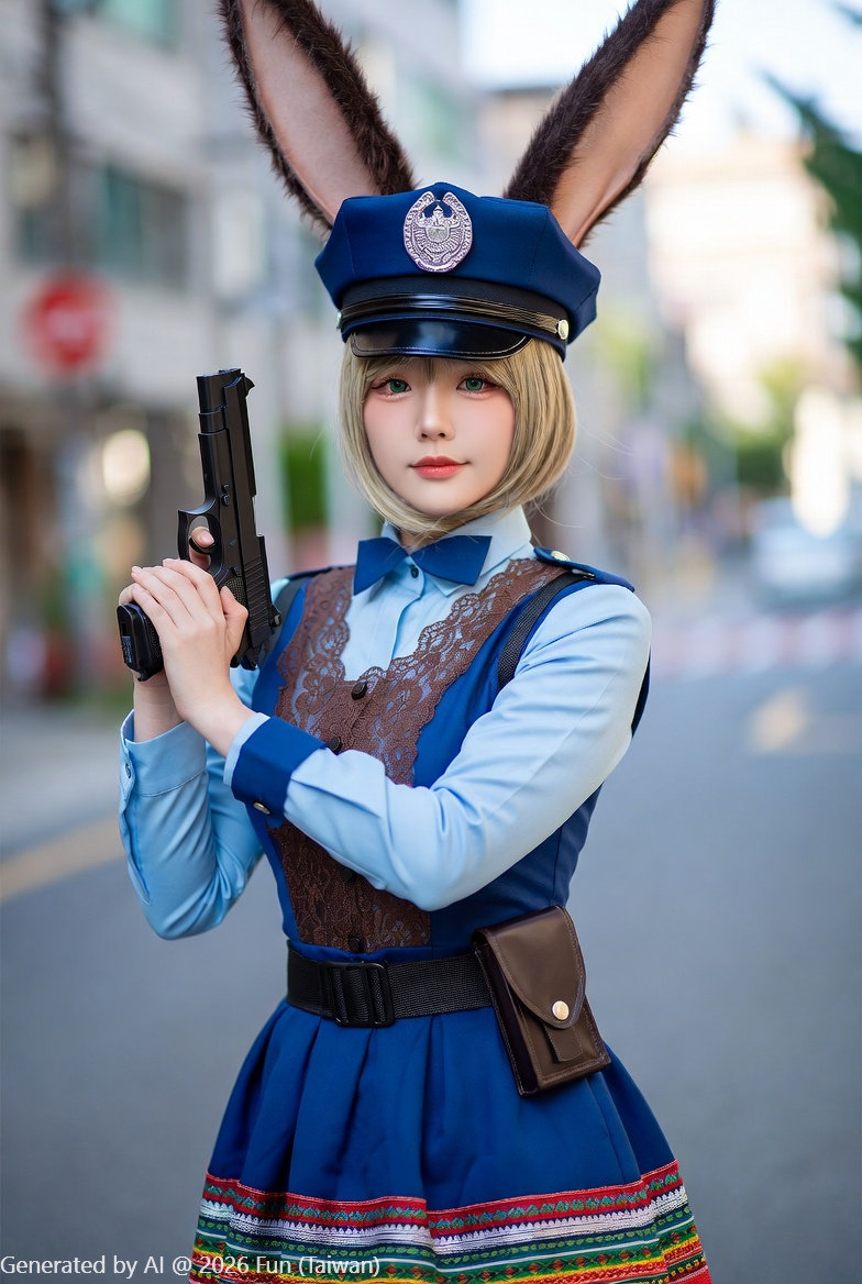 Fantasy # 42 Rabbit Police Bitch Don’t Run!! Look at me stiffen you with a