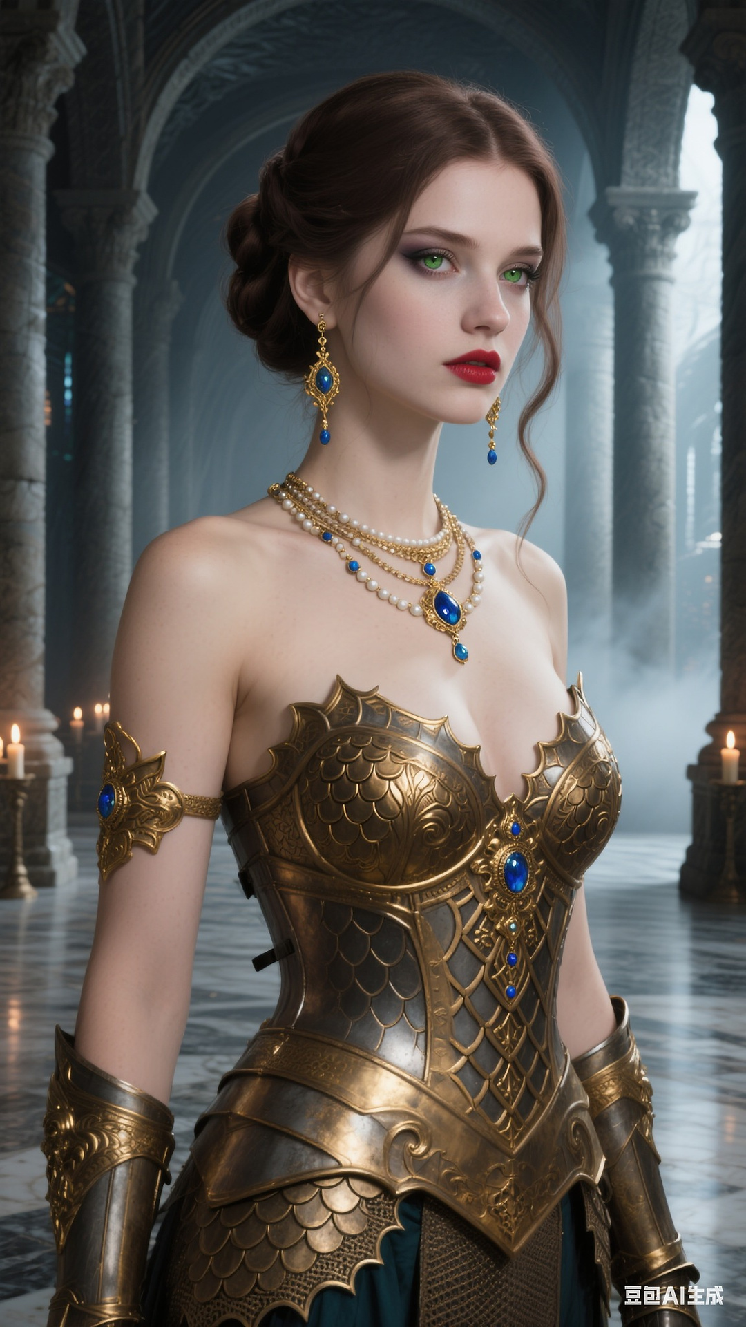 Gilded Bronze Metal Cuirass