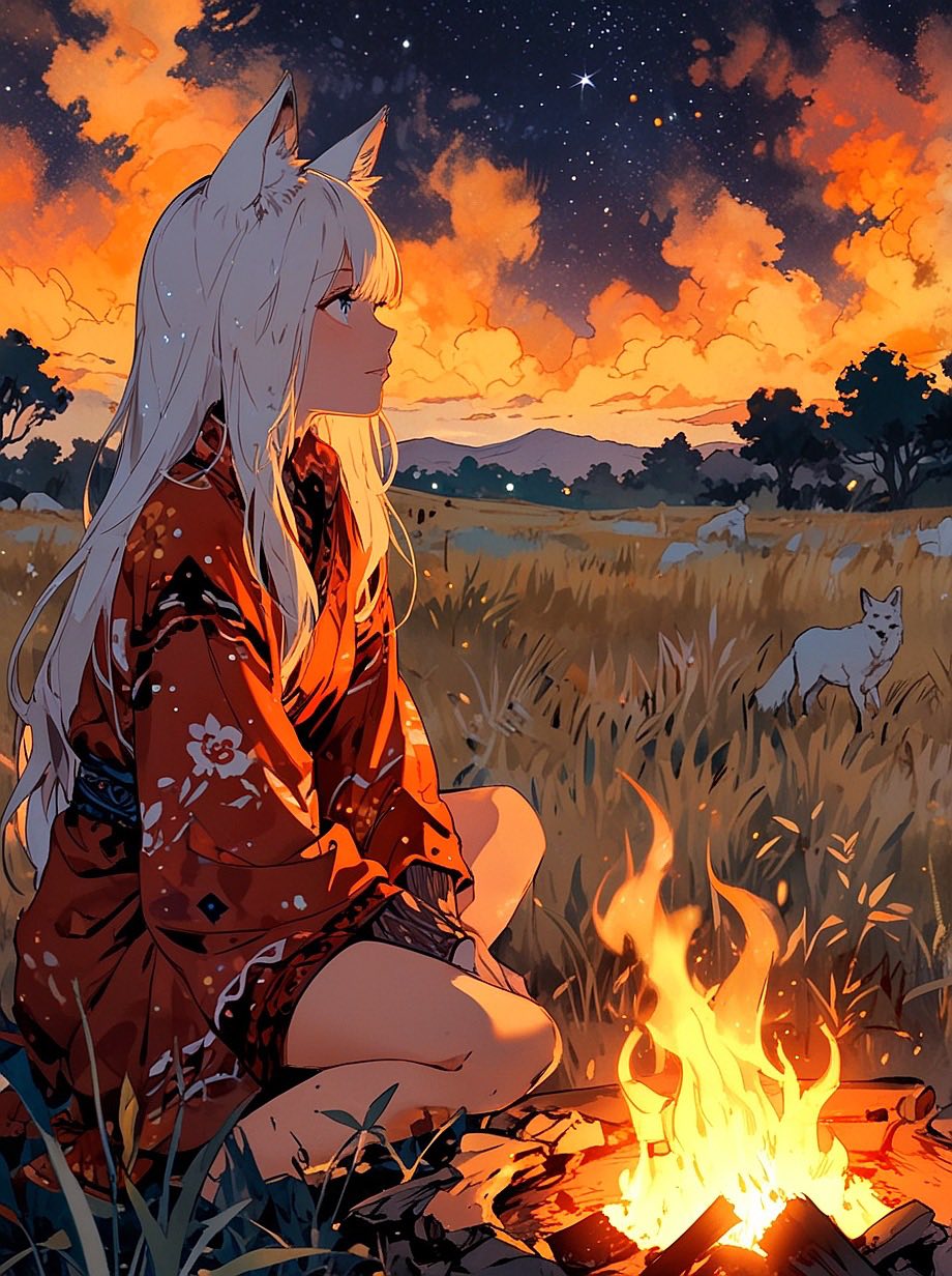 Casual Notes Series - Campfire