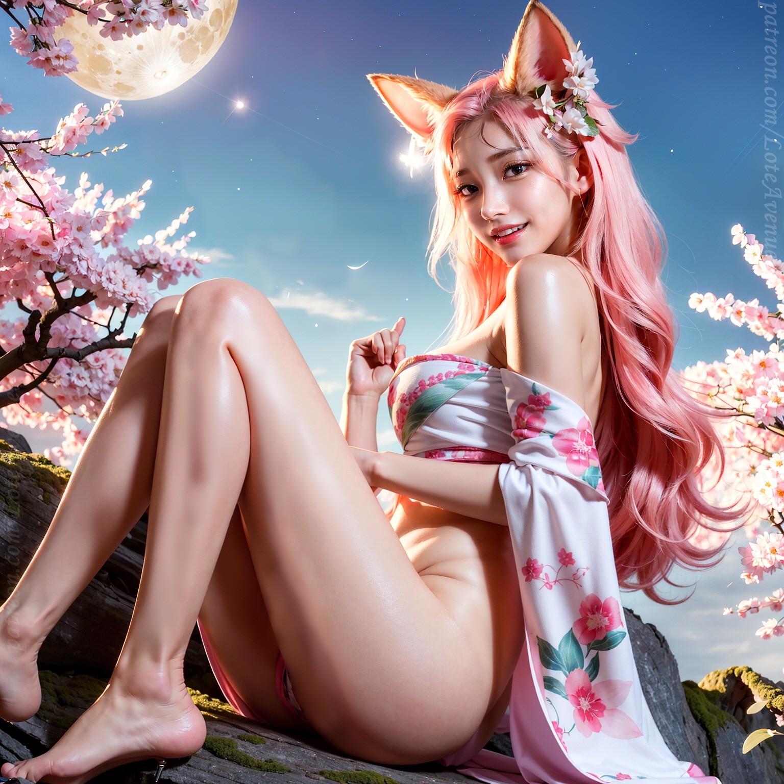 Xhosa. Nine-Tailed Fox Cosplay