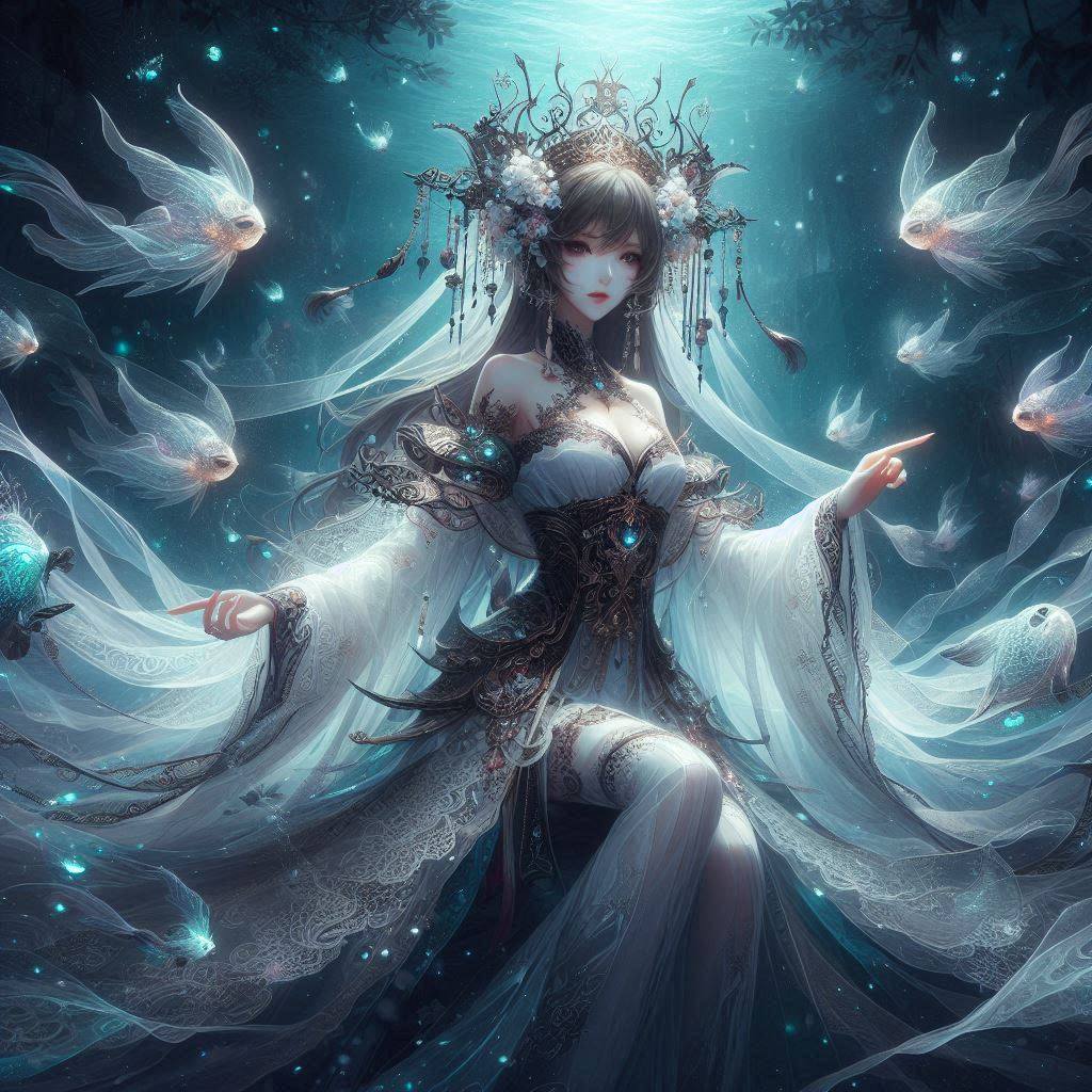 Fantasy x Beautiful Witch x Darkness