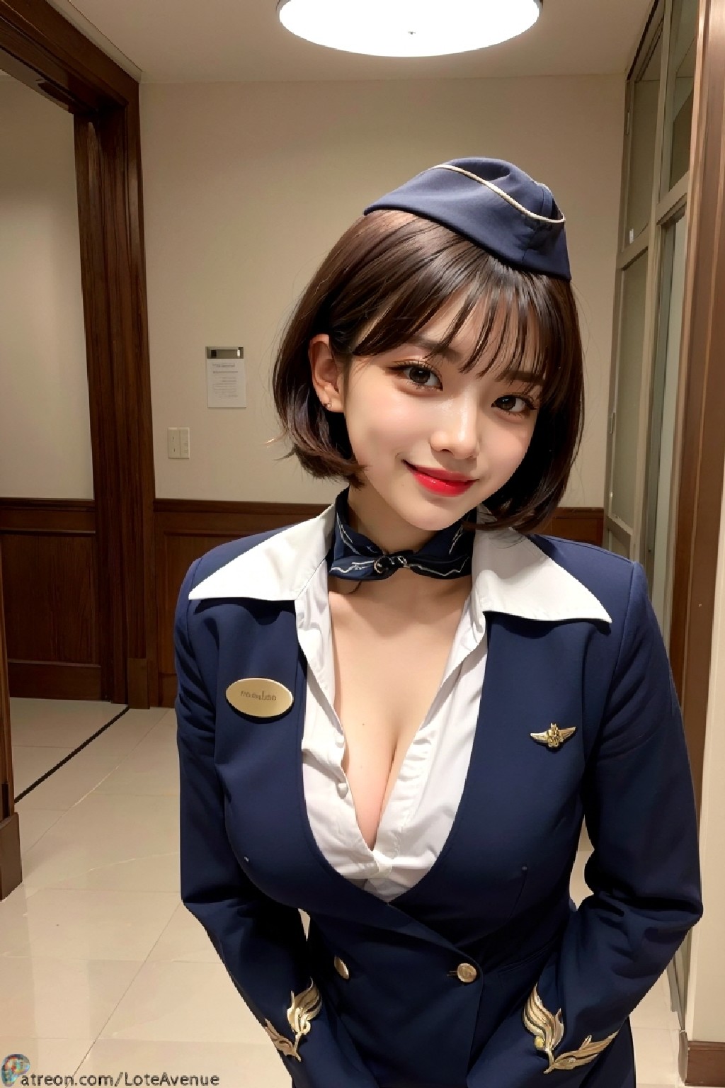 Rurina Stewardess Uniform