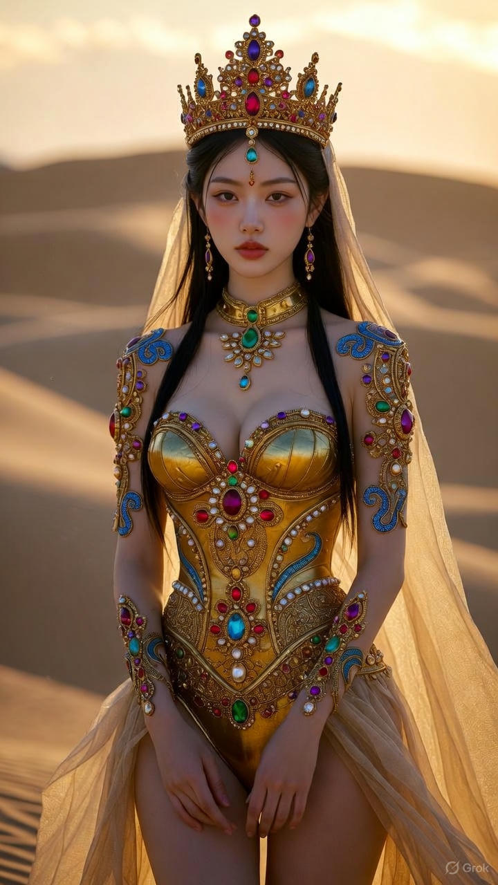 Golden Gem Decorative Tights