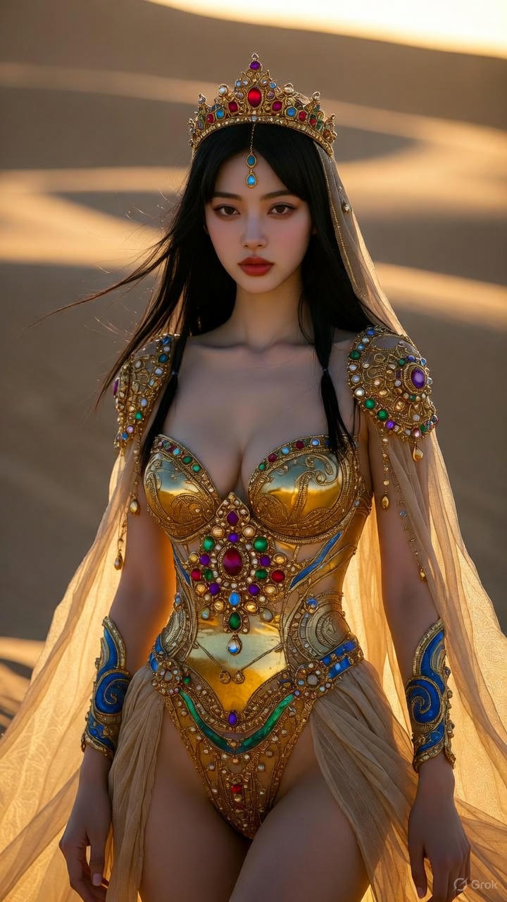 Golden Gem Decorative Tights