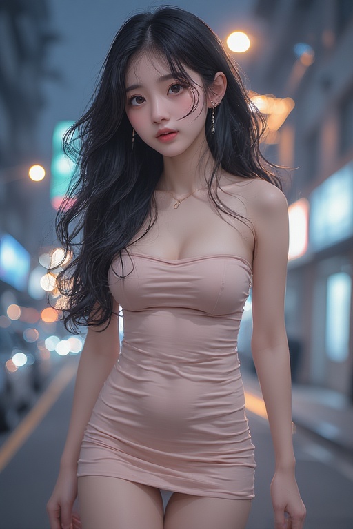 Minimal dress maximum presence