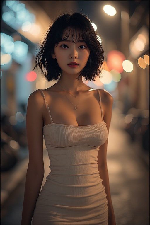Minimal dress maximum presence