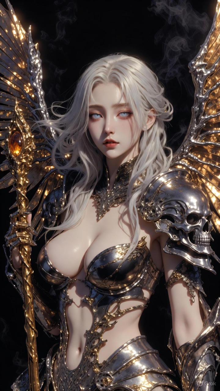 Dark Fantasy Warrior Queen