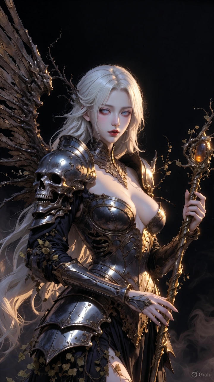 Dark Fantasy Warrior Queen