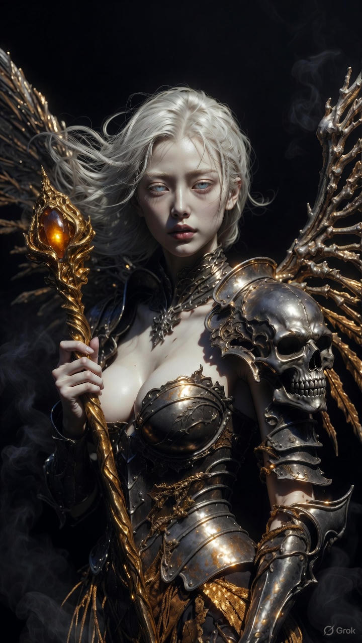 Dark Fantasy Warrior Queen