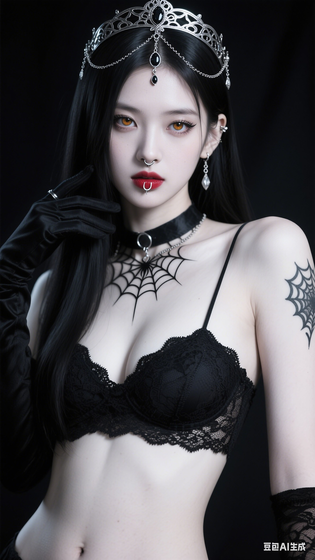 Stylish Gothic portrait