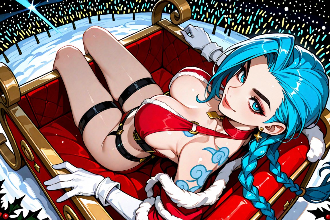 Let's go, Christmas girl.