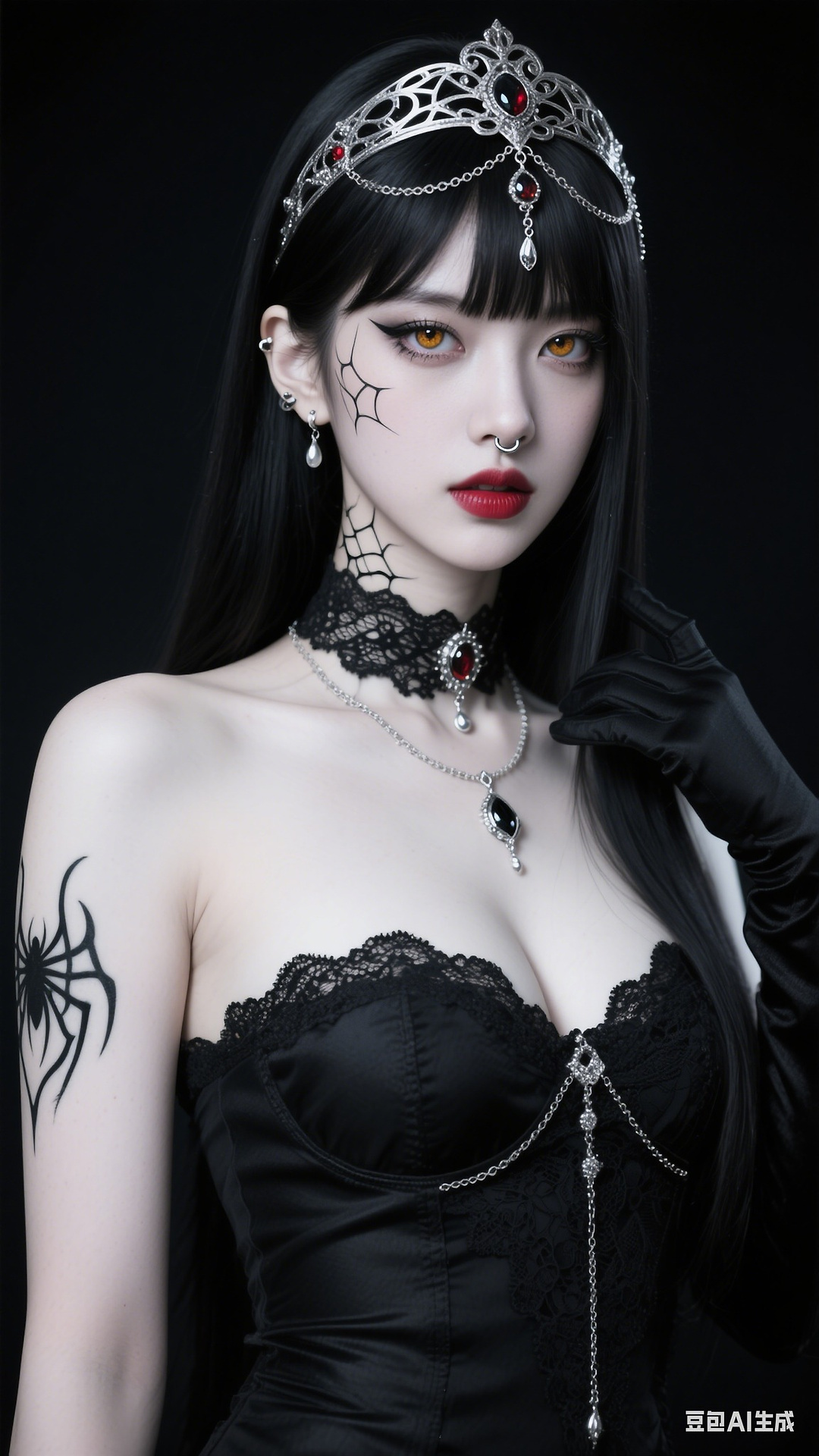 Stylish Gothic portrait