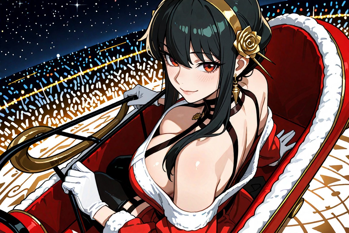 Let's go, Christmas girl.