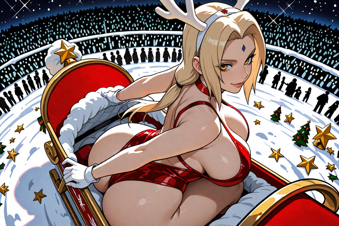 Let's go, Christmas girl.