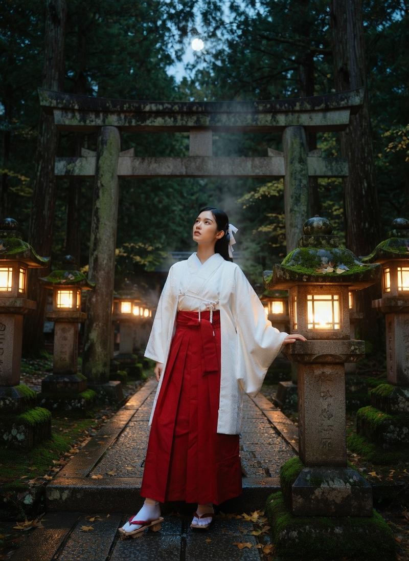 Hikari Aiko – Moonlit Night Prayer and Hidden Gems – Koleksi Gambar AI