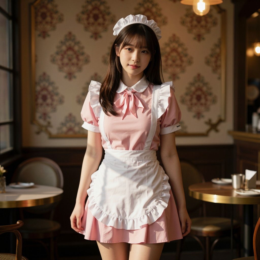 Pink Maid Outfit