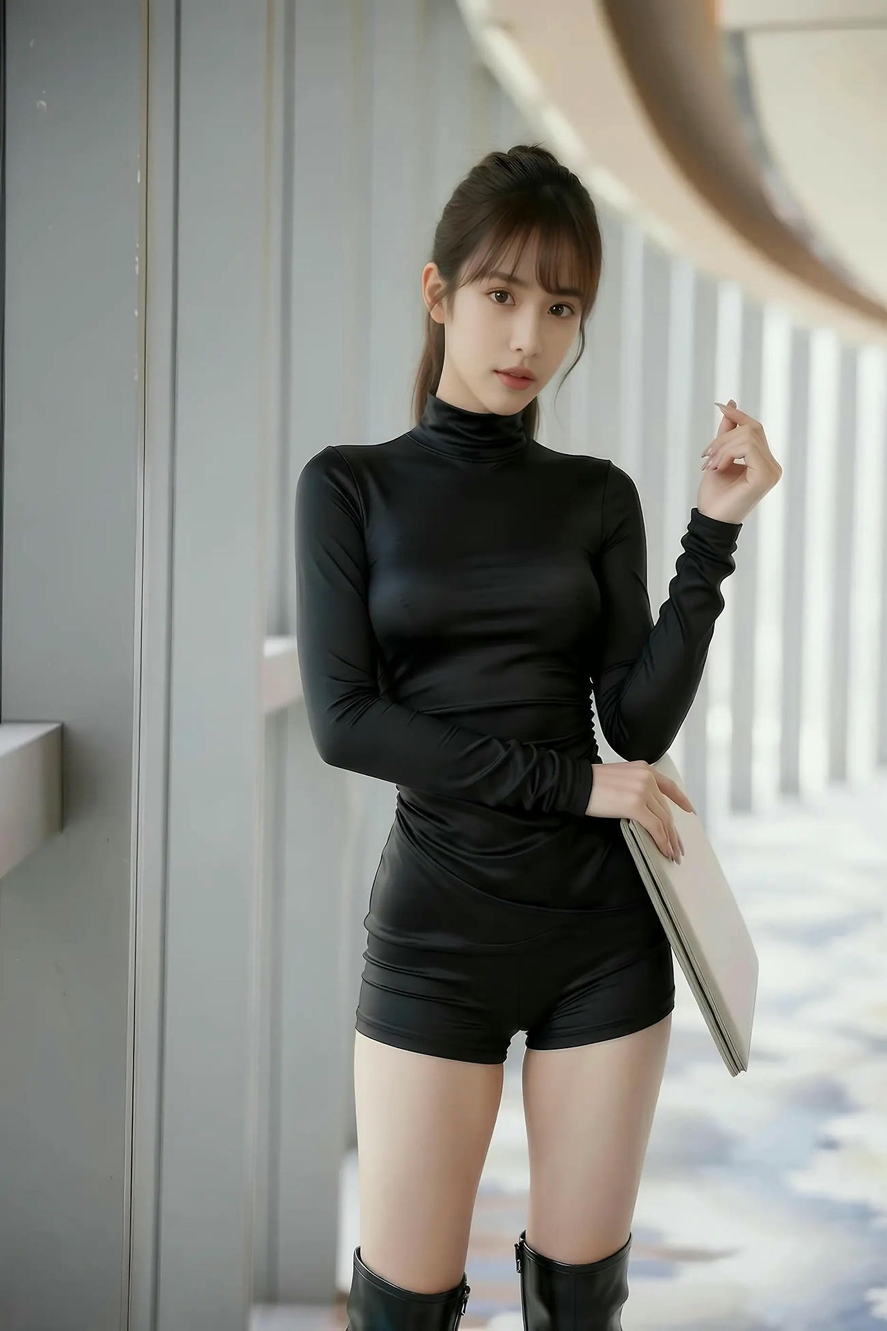 Jiaxi - Boots in Black